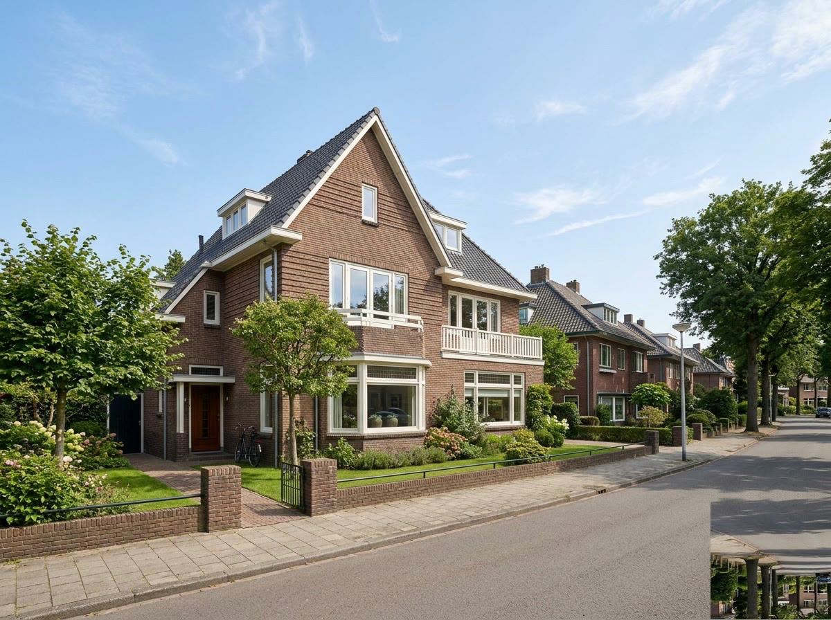 Landhuis met uitzicht over de uiterwaarden — Lekdijk 112, Amerongen