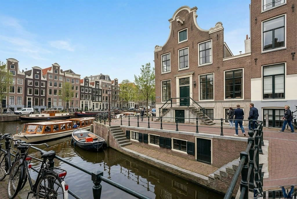 Monumentaal grachtenpand met achterhuis — Herengracht 418, Amsterdam